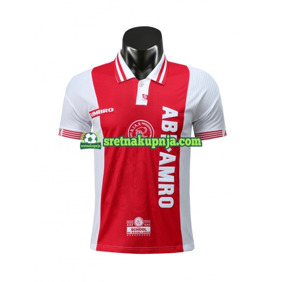 Muškarci Domaći Home Dresova AFC Ajax Retro 1997-1998 Kratkih Rukava