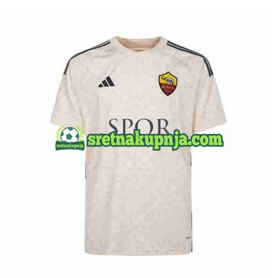Muškarci Gostujući Away Dresova Roma 2023-2024 Kratkih Rukava