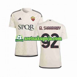 Muškarci Gostujući Away Dresova Roma El Shaarawy 92 2023-2024 Kratkih Rukava Muškarci Gostujući Away Dresova Roma El Shaarawy 92 2023-2024 Kratkih Rukava