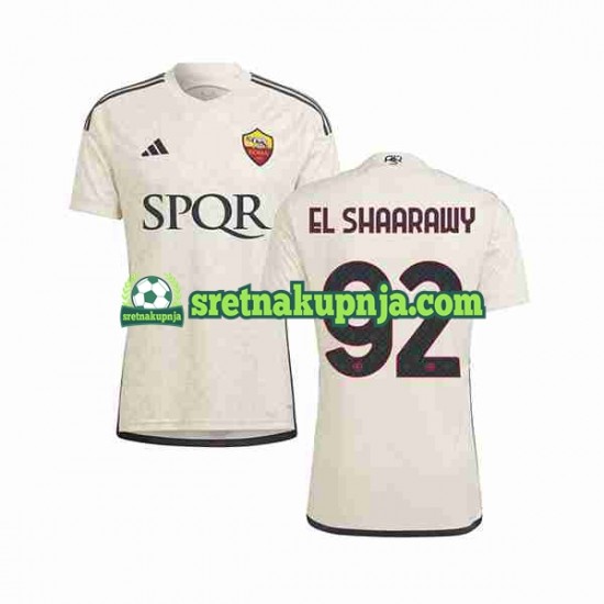 Muškarci Gostujući Away Dresova Roma El Shaarawy 92 2023-2024 Kratkih Rukava