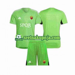 Dječja Gostujući Away Golmanski Dresova Roma 2023-2024 Kratkih Rukava Dječja Gostujući Away Golmanski Dresova Roma 2023-2024 Kratkih Rukava