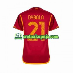 Muškarci Domaći Home Dresova Roma Paulo Dybala 21 2023-2024 Kratkih Rukava