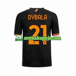 Muškarci Treći Dresova Roma Paulo Dybala 21 2023-2024 Kratkih Rukava