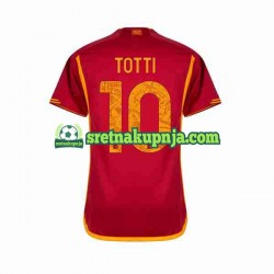 Muškarci Domaći Home Dresova Roma Totti 10 2023-2024 Kratkih Rukava Muškarci Domaći Home Dresova Roma Totti 10 2023-2024 Kratkih Rukava