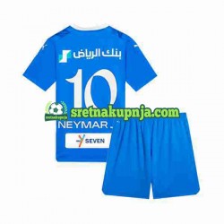 Dječja Domaći Home Dresova Al Hilal Neymar JR 10 2023-2024 Kratkih Rukava