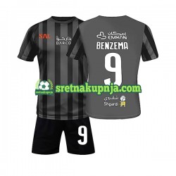 Dječja Gostujući Away Dresova Al-Ittihad Benzema 9 2022-2023 Kratkih Rukava