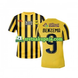 Muškarci Domaći Home Dresova Al-Ittihad Benzema 9 2022-2023 Kratkih Rukava Muškarci Domaći Home Dresova Al-Ittihad Benzema 9 2022-2023 Kratkih Rukava