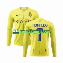 Muškarci Domaći Home Dresova Al-Nassr Ronaldo 7 2023-2024 Dugim Rukavima