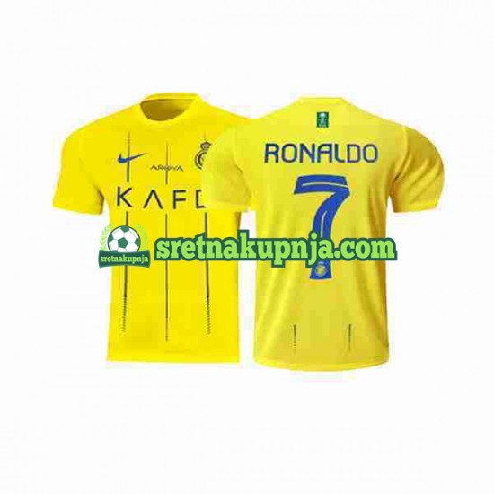 Muškarci Domaći Home Dresova Al-Nassr Ronaldo 7 2023-2024 Kratkih Rukava