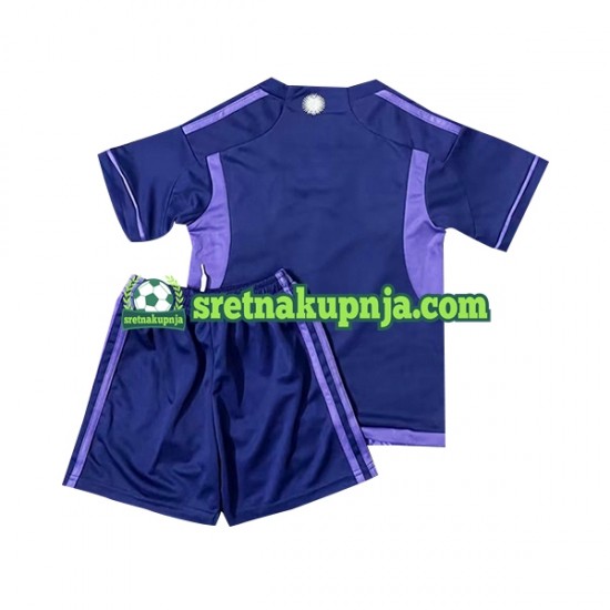 Dječja Gostujući Away Dresova Argentina World Cup 2022 Kratkih Rukava