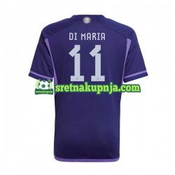 Muškarci Gostujući Away Dresova Argentina Di Maria 11 World Cup 2022 Kratkih Rukava
