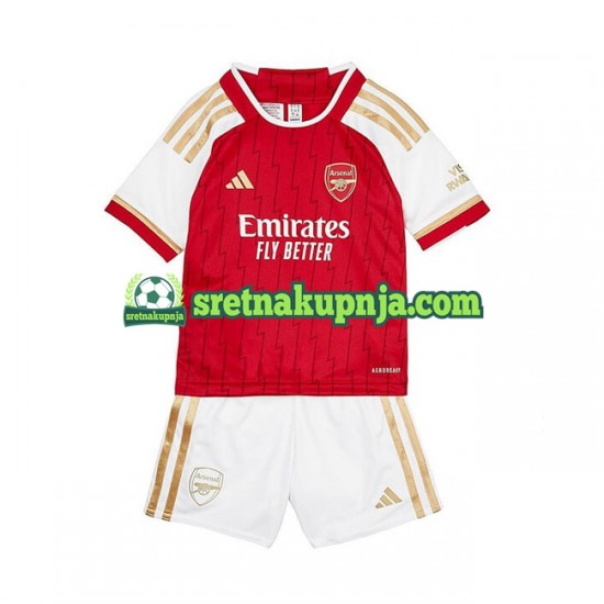Dječja Domaći Home Dresova Arsenal 2023-2024 Kratkih Rukava