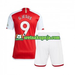 Dječja Domaći Home Dresova Arsenal Gabriel Jesus 9 2023-2024 Kratkih Rukava
