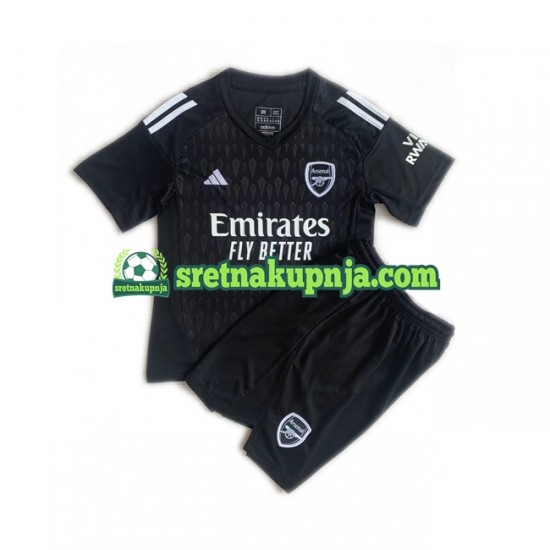 Dječja Domaći Home Golmanski Dresova Arsenal 2023-2024 Kratkih Rukava
