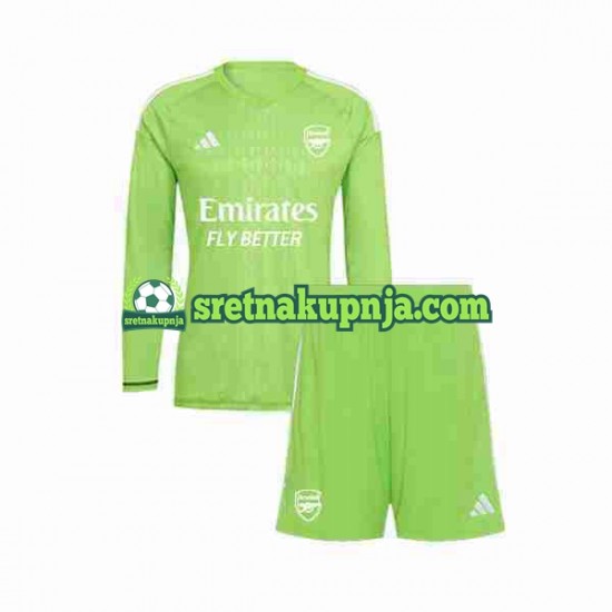 Dječja Treći Golmanski Dresova Arsenal 2023-2024 Dugim Rukavima