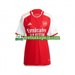 Žene Domaći Home Dresova Arsenal 2023-2024 Kratkih Rukava Žene Domaći Home Dresova Arsenal 2023-2024 Kratkih Rukava