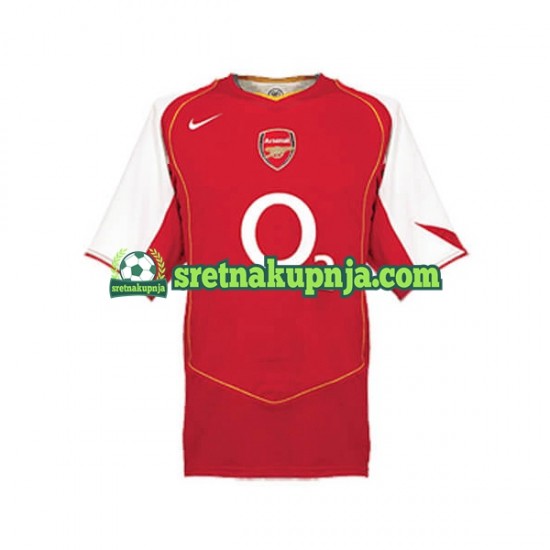 Muškarci Domaći Home Dresova Arsenal Retro 2004 Kratkih Rukava