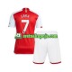 Dječja Domaći Home Dresova Arsenal Saka 7 2023-2024 Kratkih Rukava