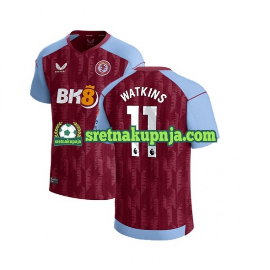 Muškarci Domaći Home Dresova Aston Villa Ollie Watkins 11 2023-2024 Kratkih Rukava