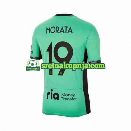 Muškarci Treći Dresova Atlético Madrid Alvaro Morata 19 2023-2024 Kratkih Rukava