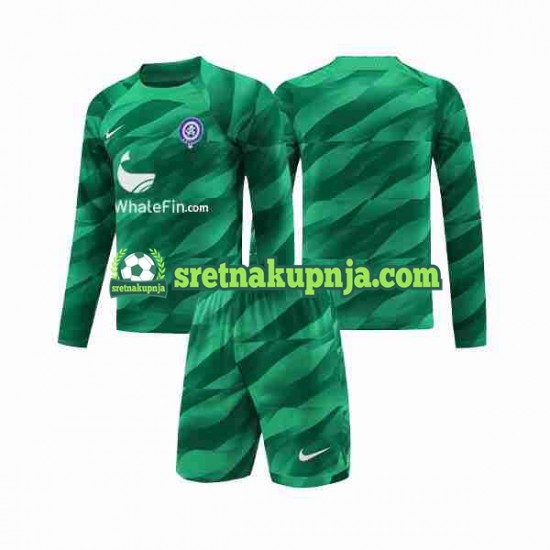 Dječja Gostujući Away Golmanski Dresova Atlético Madrid 2023-2024 Dugim Rukavima