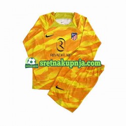 Dječja Golmanski Dresova Atlético Madrid 2023-2024 naranča Dugim Rukavima