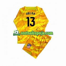 Dječja Golmanski Dresova Atlético Madrid Jan Oblak 13 2023-2024 naranča Dugim Rukavima