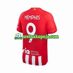 Muškarci Domaći Home Dresova Atlético Madrid Memphis Depay 9 2023-2024 Kratkih Rukava