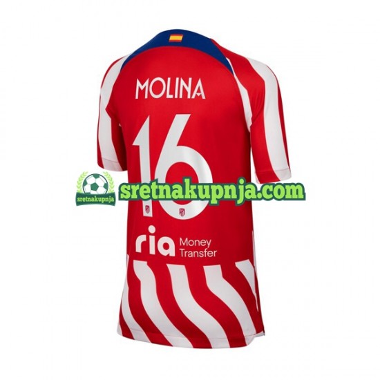 Muškarci Domaći Home Dresova Atlético Madrid Nahuel Molina 16 2022-2023 Kratkih Rukava