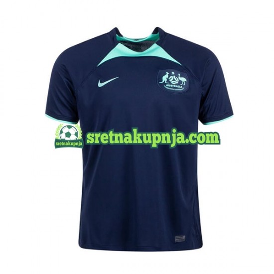 Muškarci Gostujući Away Dresova Australija World Cup 2022 Kratkih Rukava