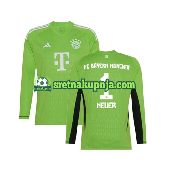 Muškarci Gostujući Away Golmanski Dresova FC Bayern München Manuel Neuer 1 2023-2024 Dugim Rukavima
