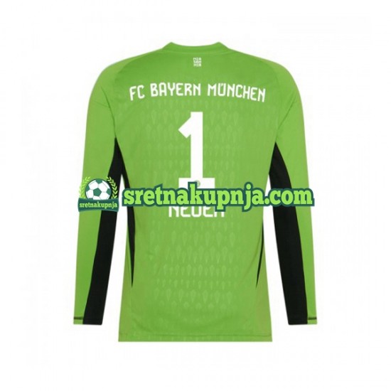 Muškarci Gostujući Away Golmanski Dresova FC Bayern München Manuel Neuer 1 2023-2024 Dugim Rukavima