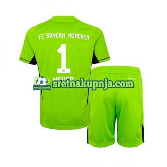 Dječja Gostujući Away Golmanski Dresova FC Bayern München Manuel Neuer 1 2023-2024 Kratkih Rukava