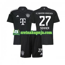 Dječja Domaći Home Golmanski Dresova FC Bayern München Yann Sommer 27 2023-2024 Kratkih Rukava Dječja Domaći Home Golmanski Dresova FC Bayern München Yann Sommer 27 2023-2024 Kratkih Rukava