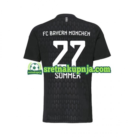 Muškarci Domaći Home Golmanski Dresova FC Bayern München Yann Sommer 27 2023-2024 Kratkih Rukava