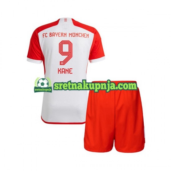 Dječja Domaći Home Dresova FC Bayern München Harry Kane 9 2023-2024 Kratkih Rukava