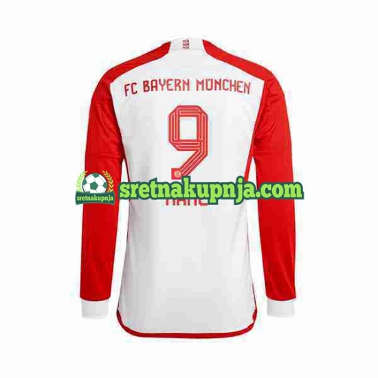 Muškarci Domaći Home Dresova FC Bayern München Harry Kane 9 2023-2024 Dugim Rukavima