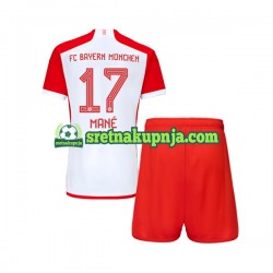 Dječja Domaći Home Dresova FC Bayern München Sadio Mane 17 2023-2024 Kratkih Rukava