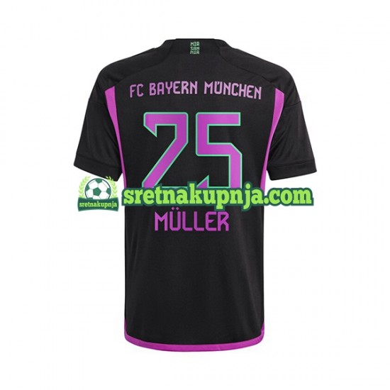 Muškarci Gostujući Away Dresova FC Bayern München Thomas Muller 25 2023-2024 Kratkih Rukava