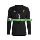 Muškarci Gostujući Away Golmanski Dresova Belgija Courtois 1 2022 Dugim Rukavima