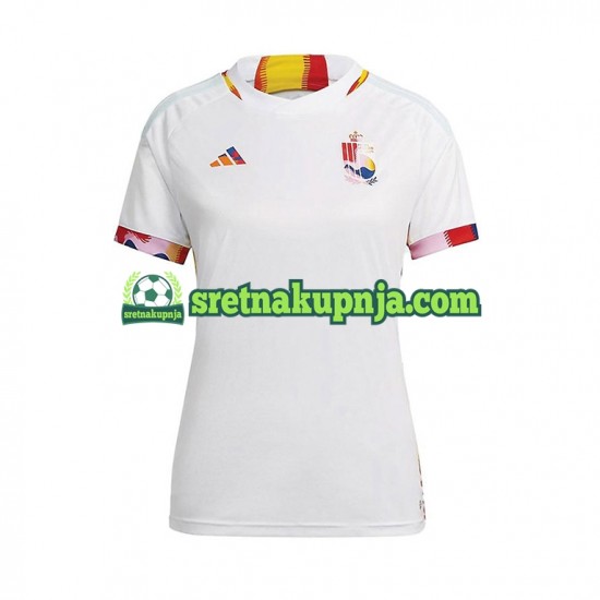 Žene Gostujući Away Dresova Belgija World Cup 2022 Kratkih Rukava