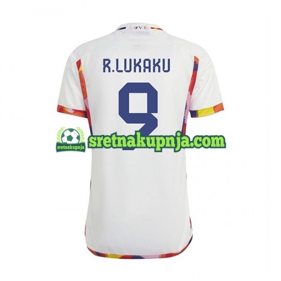 Muškarci Gostujući Away Dresova Belgija Lukaku 9 World Cup 2022 Kratkih Rukava