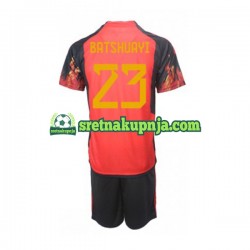 Dječja Domaći Home Dresova Belgija Michy Batshuayi 23 World Cup 2022 Kratkih Rukava