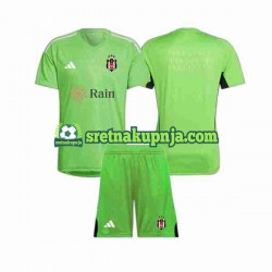 Dječja Gostujući Away Golmanski Dresova Besiktas 2023-2024 Kratkih Rukava