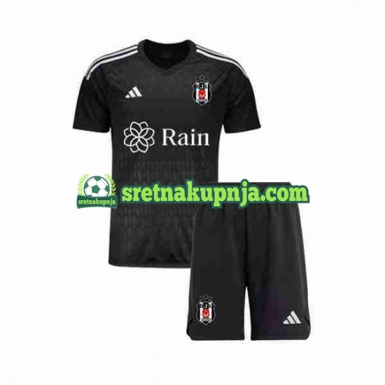 Dječja Domaći Home Golmanski Dresova Besiktas 2023-2024 Kratkih Rukava