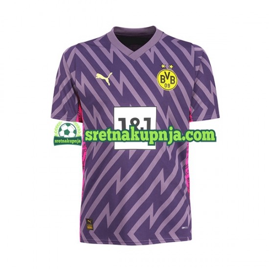 Muškarci Domaći Home Golmanski Dresova Borussia Dortmund 2023-2024 Kratkih Rukava