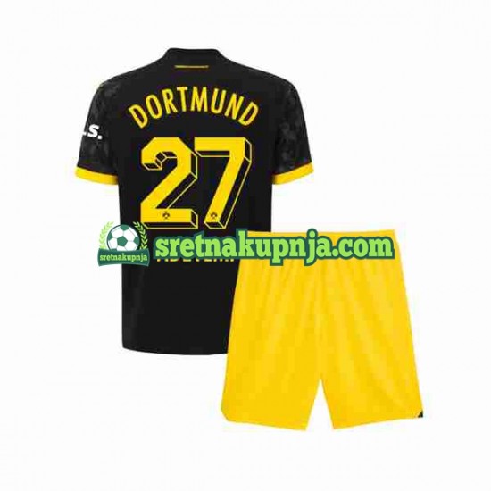 Dječja Gostujući Away Dresova Borussia Dortmund Karim Adeyemi 27 2023-2024 Kratkih Rukava
