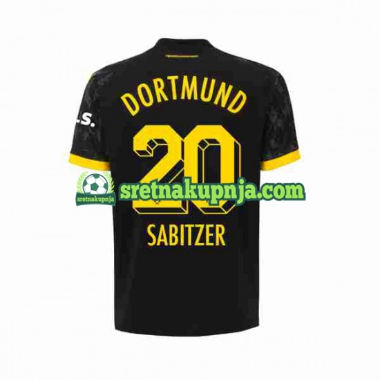 Muškarci Gostujući Away Dresova Borussia Dortmund Marcel Sabitzer 20 2023-2024 Kratkih Rukava