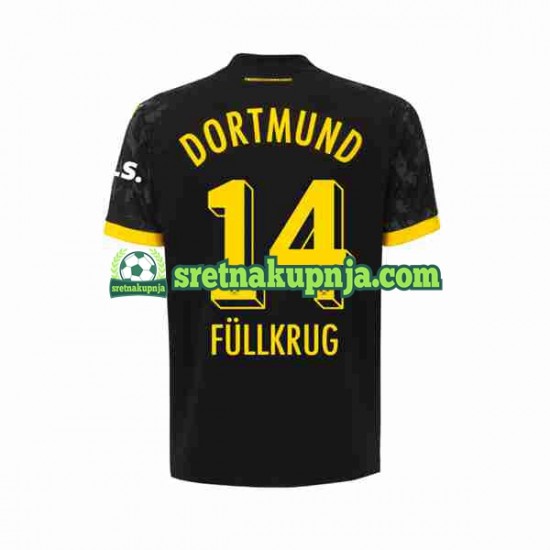 Muškarci Gostujući Away Dresova Borussia Dortmund Niclas Fullkrug 14 2023-2024 Kratkih Rukava