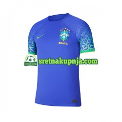 Muškarci Gostujući Away Dresova Brazil World Cup 2022 Kratkih Rukava